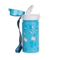 BORRACCIA TERMICA 400 ml. SSC NAPOLI 2 COLORI - COLOURBOOK