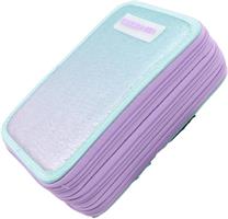 ASTUCCIO 3 ZIP GRADIENT COL. VIOLA/AZZURRO - TINTAUNITA