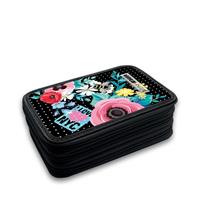 ASTUCCIO 3 ZIP TU FANTASY FLOWER - TINTAUNITA