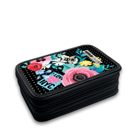ASTUCCIO 3 ZIP TU FANTASY FLOWER - TINTAUNITA