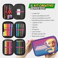 ASTUCCIO 3 ZIP BRAINROT SKIFIDOL BALLERINA CAPPUCCINO  - F. PANINI