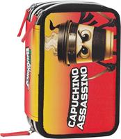ASTUCCIO 3 ZIP BRAINROT SKIFIDOL CAPPUCCINO ASSASSINO - F. PANINI