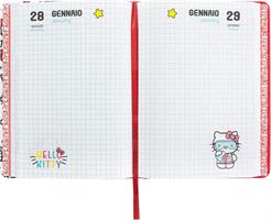 DIARIO STD DATATO PATCH ALL OVER HELLO KITTY - FRANCO PANINI