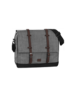 BORSA MESSENGER CAMPUS PORTA PC COL. GREY COMIX - FRANCO PANINI