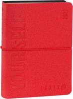 AGENDA 16 MESI MINI GIORNALIERA 2026/27 YOURSELF COL. ROSSO COMIX U