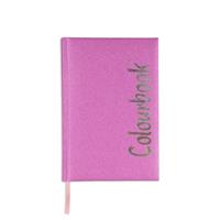 DIARIO STD 12 MESI NON DATATO GLITTER COL. ROSA - COLOURBOOK