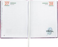 DIARIO 13 MESI MEDIUM 2026/27 EASTPAK COL. ROSA - FRANCO PANINI