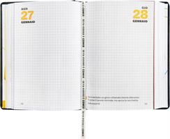 AGENDA 16 MESI STD 2026/27 COL. NERO/ARGENTO COMIX - FRANCO PANINI
