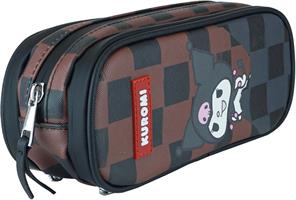 ASTUCCIO OVALE ORGANIZZATO ECOPELLE KUROMI - CR GROUP