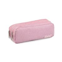 BUSTINA 2 ZIP GLITTER COL. PINK - COLOURBOOK