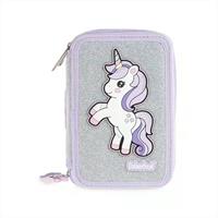 ASTUCCIO 3 ZIP UNICORN WORLD - COLOURBOOK