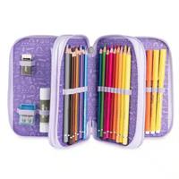 ASTUCCIO 3 ZIP UNICORN WORLD - COLOURBOOK