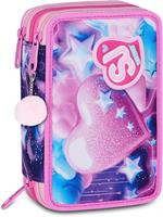ASTUCCIO 3 ZIP SJ GANG FLUFFY PINK GIRL - SEVEN