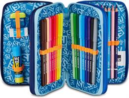 ASTUCCIO 3 ZIP SJ GANG SPACE LED BOY - SEVEN