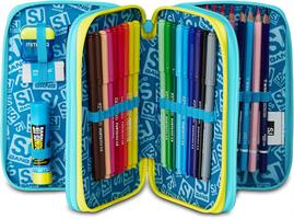 ASTUCCIO 3 ZIP SJ GANG METAL DRAGON BOY - SEVEN