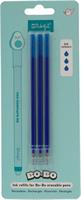 SET 3 REFIL PER PENNE CANCELLABILI BO-BO COL. BLU - MR. WONDERFUL