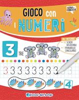 SCRIVI E CANCELLA GIOCO CON I NUMERI - EDIZIONI DEL BORGO