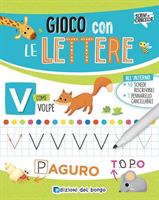 SCRIVI E CANCELLA GIOCO CON LE LETTERE - EDIZIONI DEL BORGO
