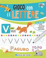 SCRIVI E CANCELLA GIOCO CON LE LETTERE - EDIZIONI DEL BORGO