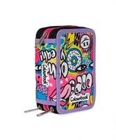 ASTUCCIO 3 ZIP URBAN COL. VIOLA - COLOURBOOK