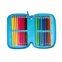 ASTUCCIO 3 ZIP SSC NAPOLI COL. AZZURRO - COLOURBOOK