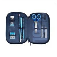 ASTUCCIO 3 ZIP SSC NAPOLI COL. BLU - COLOURBOOK
