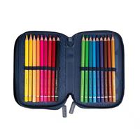 ASTUCCIO 3 ZIP SSC NAPOLI COL. BLU - COLOURBOOK