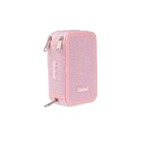 ASTUCCIO 3 ZIP GLITTER COL. ROSA - COLOURBOOK