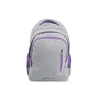 ZAINO 3 CERNIERE GLITTER COL. LILLA - COLOURBOOK
