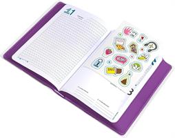 AGENDA 16 MESI STD EASY COLOR PURPLE BE YOU - GIOCHI PREZIOSI