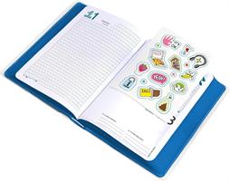 AGENDA 16 MESI STD EASY COLOR VIVID BLUE BE YOU - GIOCHI PREZIOSI
