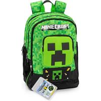 ZAINO 3 CERNIERE ORGANIZZATO PIXEL MINECRAFT - FRANCO PANINI