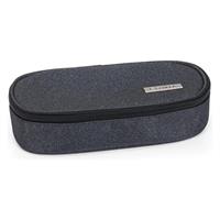 ASTUCCIO OVALE ORGANIZZATO GLITTER COL. NERO COMIX - FRANCO PANINI