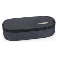 ASTUCCIO OVALE ORGANIZZATO GLITTER COL. NERO COMIX - FRANCO PANINI