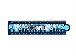 RIGHELLO PIEGHEVOLE 30 cm. SSC NAPOLI - COLOURBOK