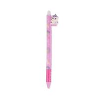 PENNA CANCELLINA CON TOPPER UNICORN COL. BLU - COLOURBOOK