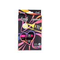 BLISTER 6 EVIDENZIATORI LIQUIDO LOVELY COL. FLUO - COLOURBOOK