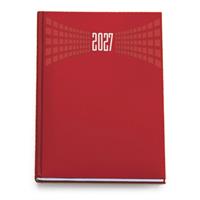 AGENDA GIORNALIERA A4 2027 COL. ROSSO MATRA'