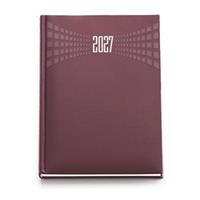 AGENDA SETTIMANALE 17x24 cm. 2027 COL. BORDEAUX MATRA