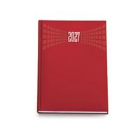 AGENDA GIORNALIERA 15x21 cm. 2027 COL. ROSSO MATRA