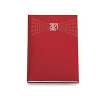 AGENDA GIORNALIERA 15x21 cm. 2027 COL. ROSSO MATRA