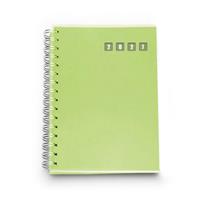 AGENDA GIORNALIERA POLIPROPILENE 15x21 2027 COL. VERDE