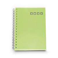 AGENDA GIORNALIERA POLIPROPILENE 15x21 2027 COL. VERDE