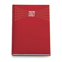 AGENDA GIORNALIERA 17x24 cm. 2027 COL. ROSSO MATRA