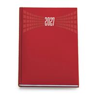 AGENDA GIORNALIERA 17x24 cm. 2027 COL. ROSSO MATRA