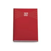 AGENDA GIORNALIERA 11x17 cm. 2027 COL. ROSSO MATRA