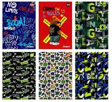 MAXI QUADERNO 24+1 ff. 100 gr. FASHION BOY RIGATURA 1R - SWIPE