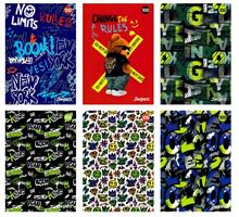 MAXI QUADERNO 24+1 ff. 100 gr. FASHION BOY RIGATURA C - SWIPE