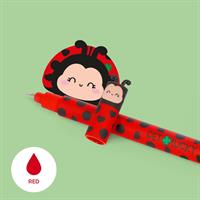 PENNA GEL CANCELLABILE LADYBUG COL. ROSSO - LEGAMI