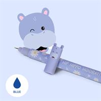PENNA GEL CANCELLABILE TEMA HIPPO COL. BLU - LEGAMI